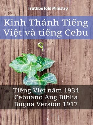 cover image of Kinh Thánh Tiếng Việt và tiếng Cebu